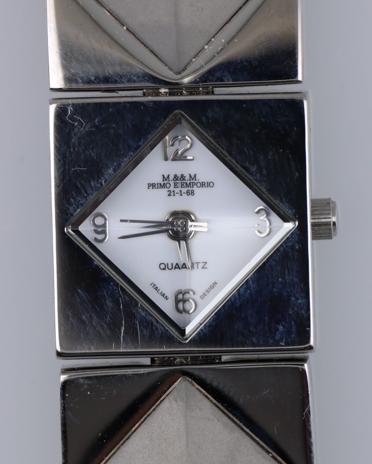 M&M Primo Emporio Orologio Donna Geometrico Acciaio Quarzo
