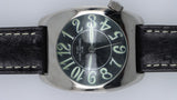 Orologio M&M Primo Emporio 21-68 Uomo Donna Nero Acciaio 3ATM Cinturino Pelle