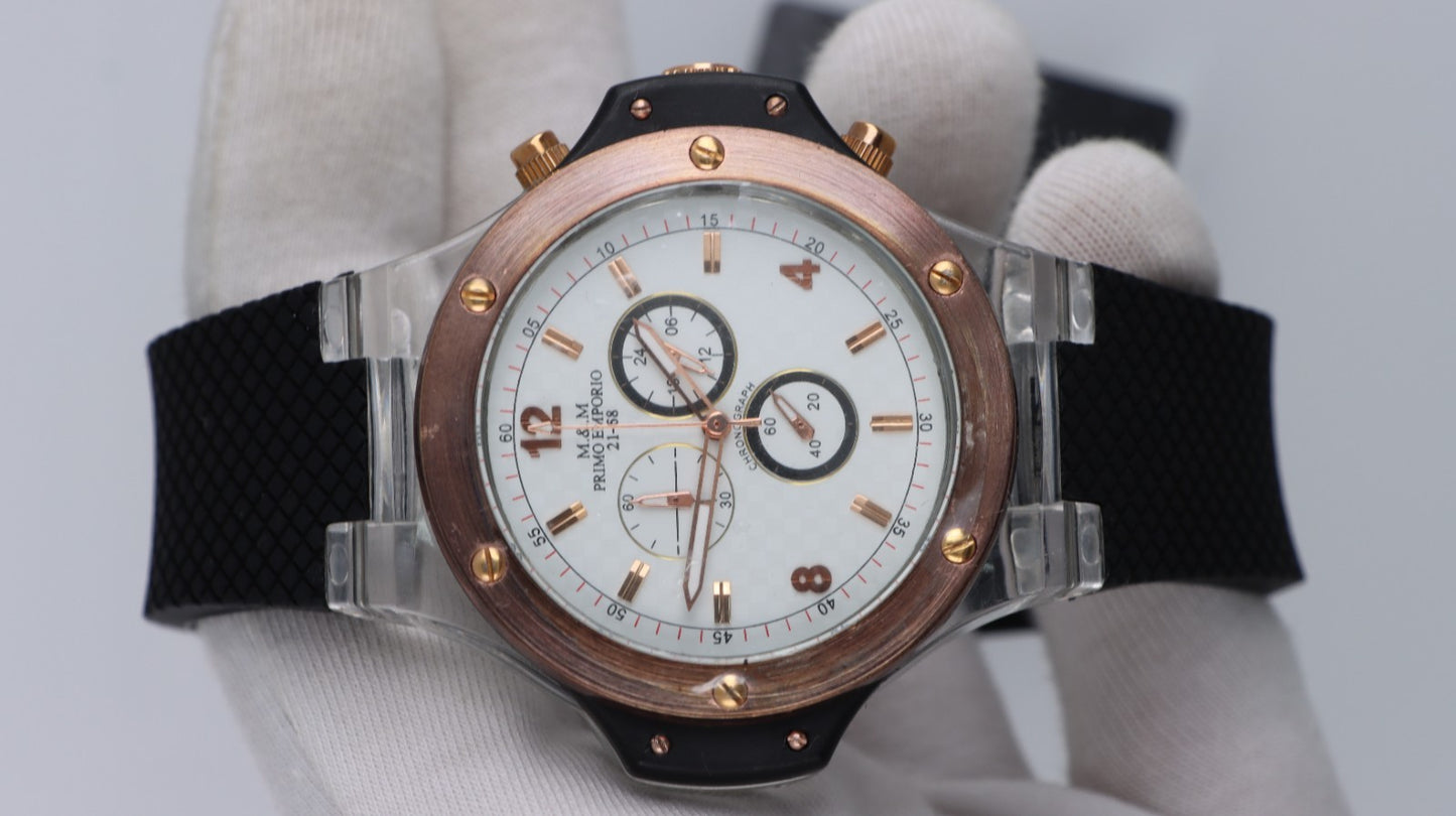 M&M Primo Emporio Orologio Uomo Chronograph  Quartz