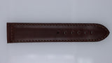 Cinturino 24mm Originale M&M Primo Emporio Vera Pelle Marrone Ricambio Orologio