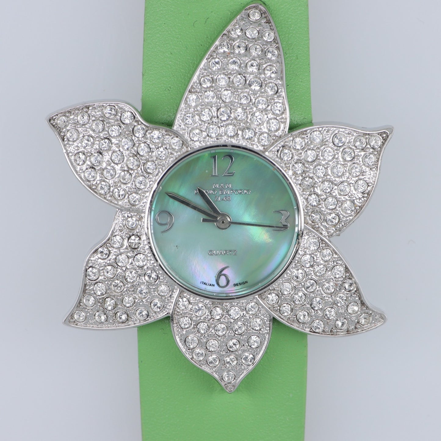 M&M Primo Emporio Orologio Donna Fiore Cristalli