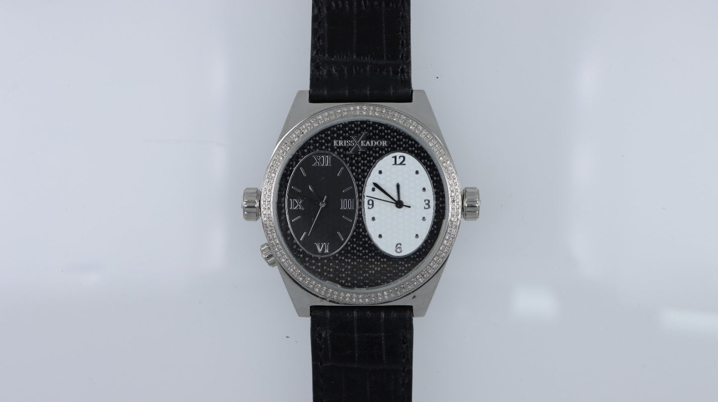 Kriss Kador Orologio Uomo Double Face Quarzo