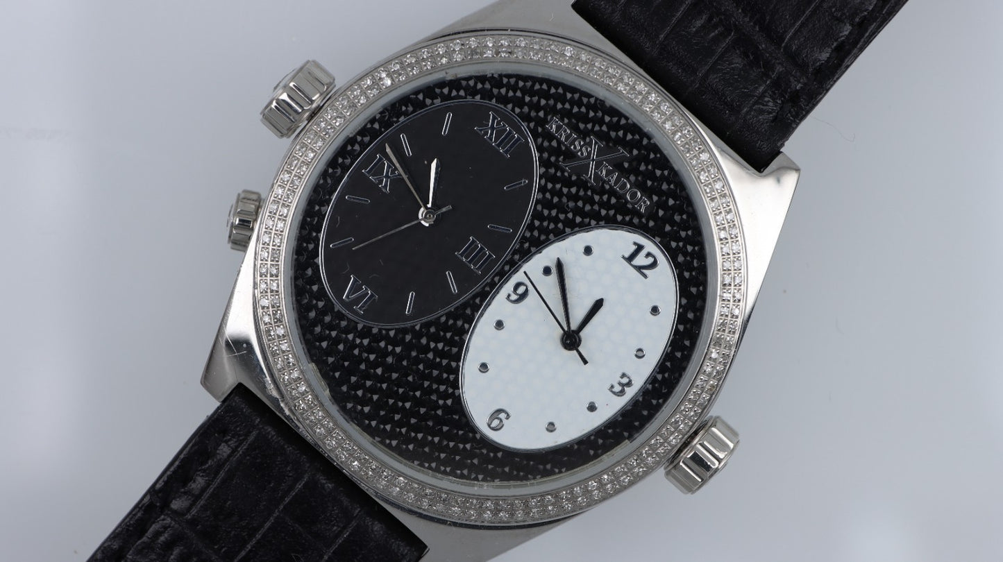 Kriss Kador Orologio Uomo Double Face Quarzo