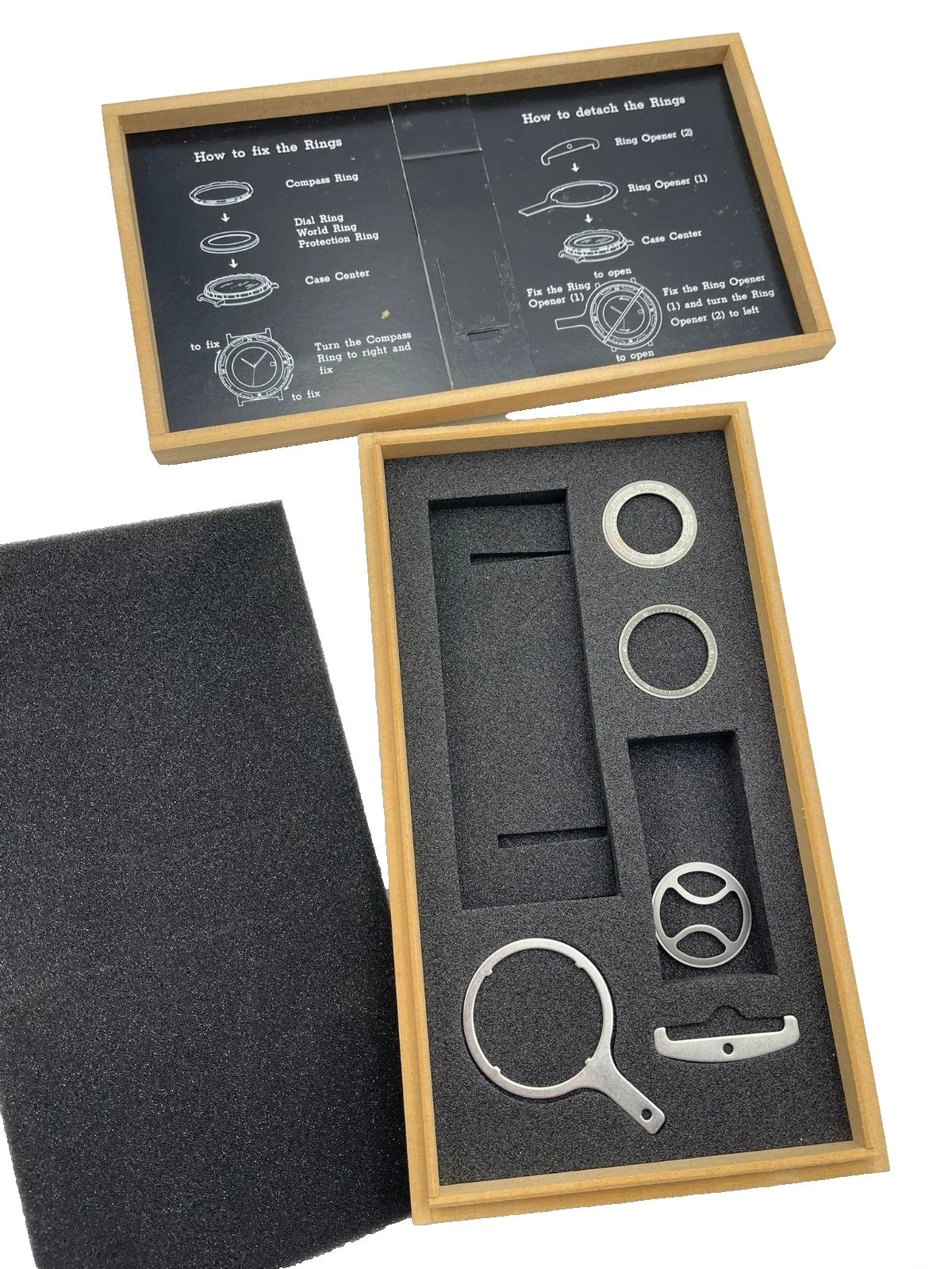 Scatola Orologio ORIENT Box IN LEGNO  Astuccio Nuovo Cofanetto