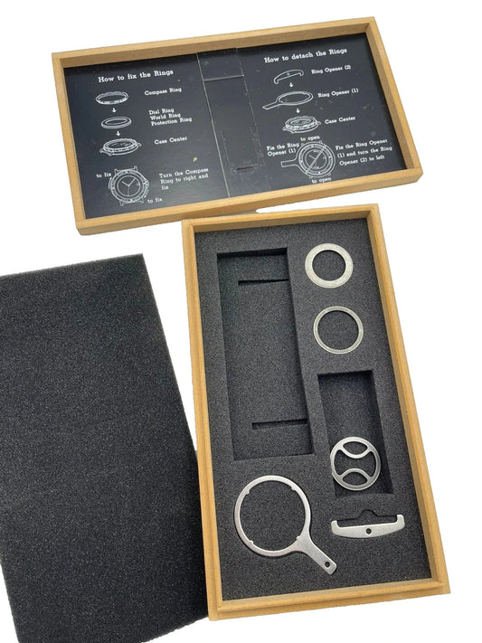 Scatola Orologio ORIENT Box IN LEGNO  Astuccio Nuovo Cofanetto