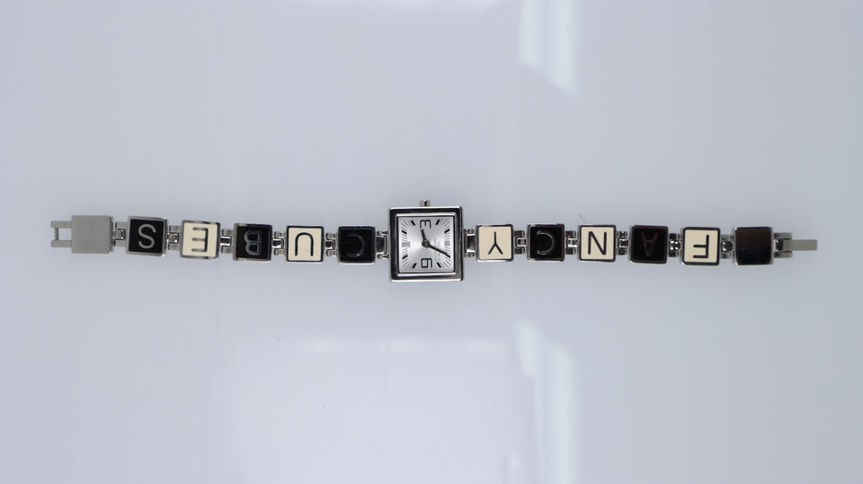 Orologio Benetton - Donna - Cubes - Quarzo - Bracciale Acciaio - Nuovo