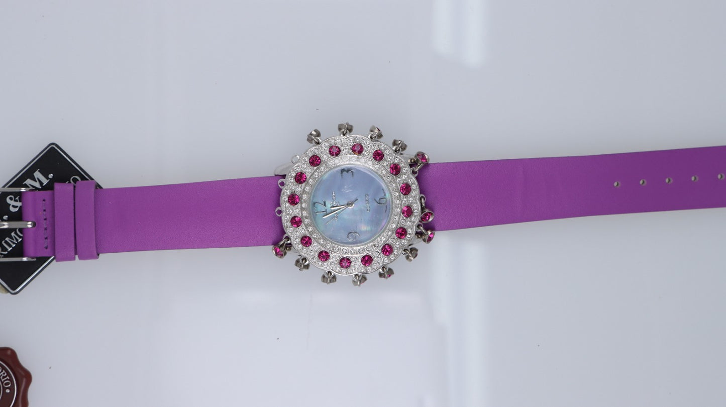 M&M Primo Emporio Orologio Donna Quarzo Strass