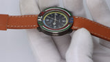 Orologio Vintage Italia 90 Michel Valentin Quartz Anni 80/90 Cinturino Pelle