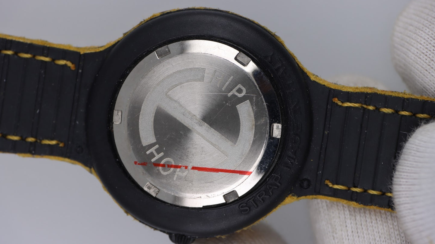 Hip Hop Orologio Pitonato Unisex Quarzo